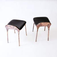 <a href="https://www.galeriegosserez.com/artistes/loellmann-valentin.html">Valentin Loellmann </a> - Copper - Stool